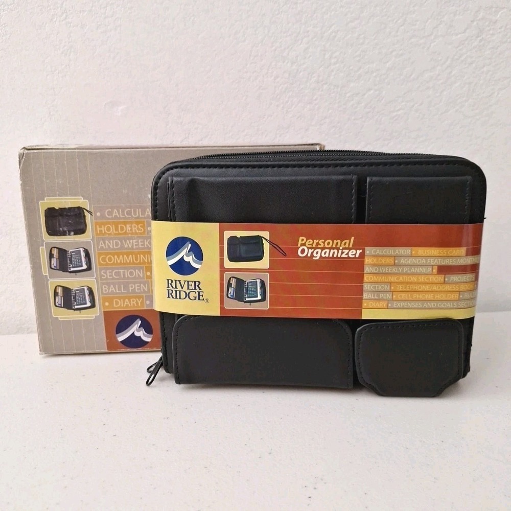 Vintage Personal Organizer Planner by River Ridge BRAND NEW!